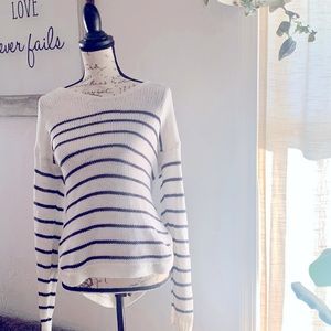Quinn stripe knit sweater